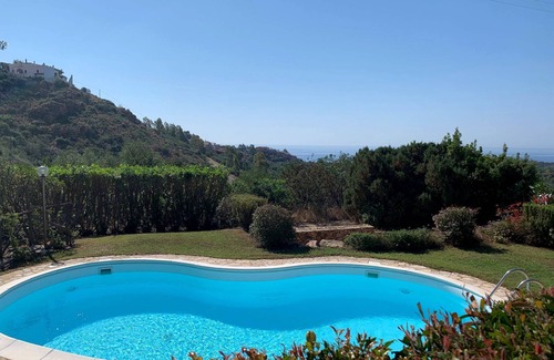 Eden Rock Villa | Detached panoramic villa in Chia, communal pool, with WiFi, air conditioning
