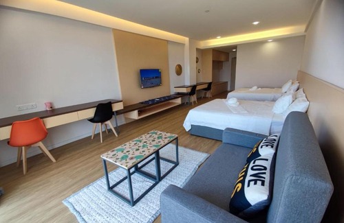 Tanjung Aru Apartment | Dgku homestay ARU SUITES