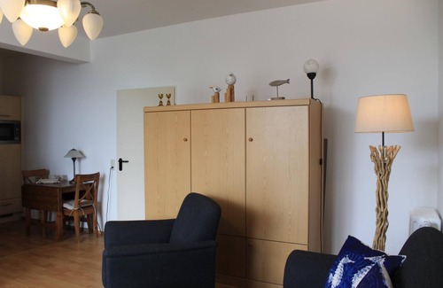 Wittduen Apartment | Die Ferienwohnung Therese 2 Seeperle im Hochparterre des Hauses ist Eine 2-zimmer-ferienwohnung mit Schlafmöglichkeiten für 2 bis 4 Personen