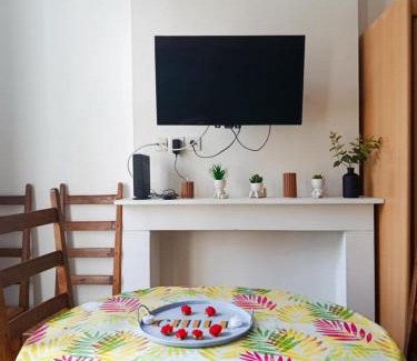 Malo-les-Bains Apartment | Digue de mer Dunkerque, Aquae Mare, capacité 4 personnes mezzanine