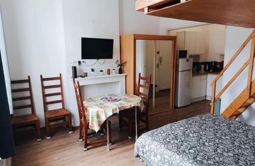 Malo-les-Bains Apartment | Digue de mer Dunkerque, Aquae Mare, capacité 4 personnes mezzanine