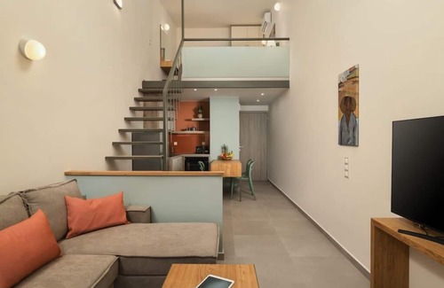 Old Town Apartment | Dimitra Apts Maisonette Suite with Balcony