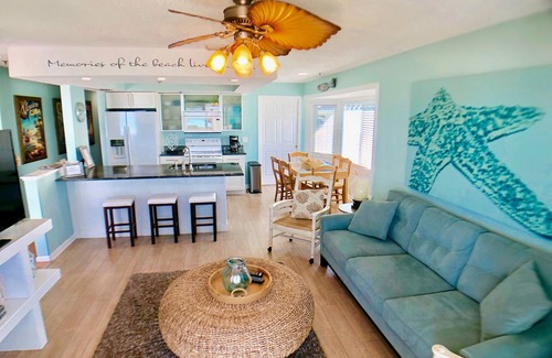 Indian Rocks Beach Condo | Direct Beachfront, Heated Pool, Small Complex, Designer Owned, Quiet Beach