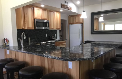 Saunders Lake House | Direct Dune Access Sleeps 10 In House, 6 In BunkHouses - Bath Houses.