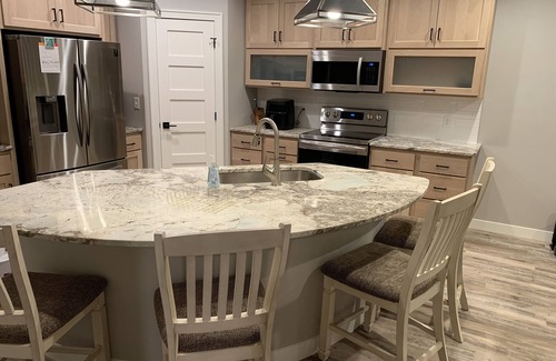 Arnolds Park Condo | Direct Lakeside View, 5 bed, 2.5 bath Condo at Bridges Bay