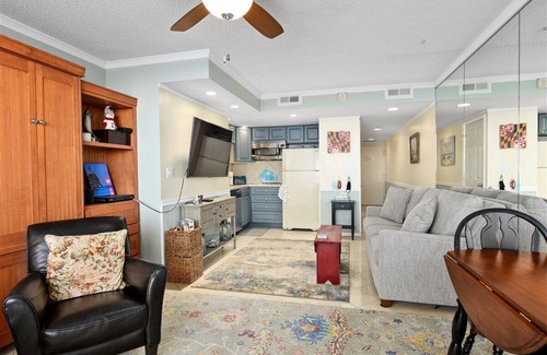 North Ocean City Condo | Direct Ocean Front Golden Sands Efficiency Unit With Indoor & Outdoor Pools!