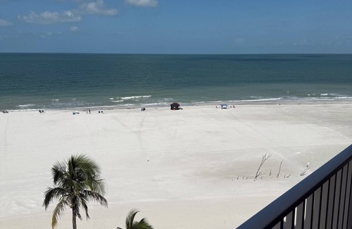 South Island Condo | Directly on the beach at The Estero Beach and Tennis club. Balcony on the Ocean!