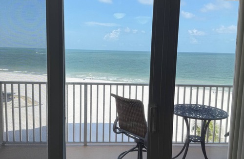 South Island Condo | Directly on the beach at The Estero Beach and Tennis club. Balcony on the Ocean!
