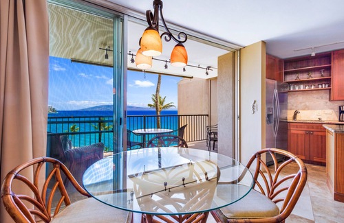 Honokowai Condo | !DISCOUNTED RATES! FULL ocean view. Rated "EXCEPTIONAL". Renovated. Top Floor.