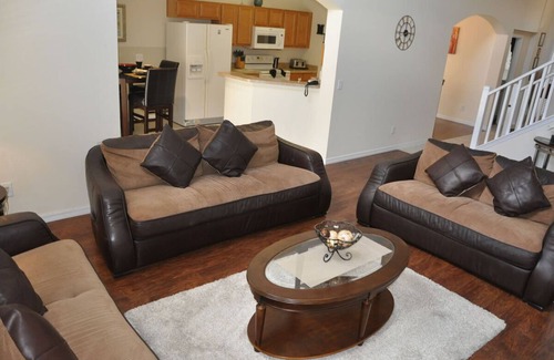 Solana Villa | Disney Pool Home - 5 Bedrooms, 3 baths, Private Pool, Covered Lanai, Game Room