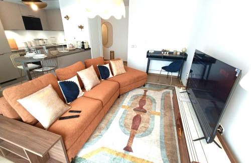 Chessy Apartment | Disney T3 LUXE neuf 6P 2 ch 2 salle de bain parking privé en sous sol lit bébé C105