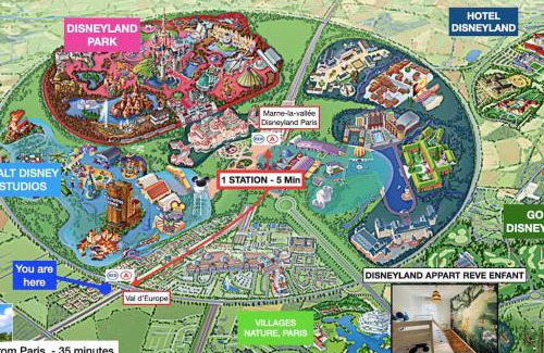 Montevrain Apartment | Disneyland Appart Rêve enfant
