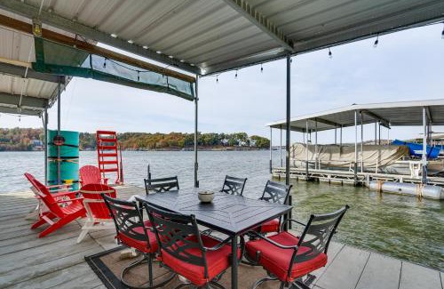 Lake Ozark House | Dock and Kayaks Lake Ozark Family Retreat