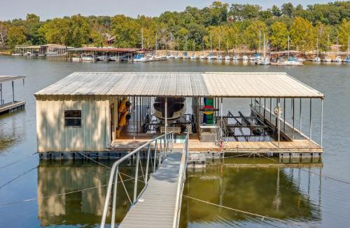 Eucha House | Dock and Views Scenic Group Retreat on Grand Lake!