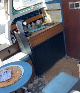 Le Barcares Boat Rental | Docked boat