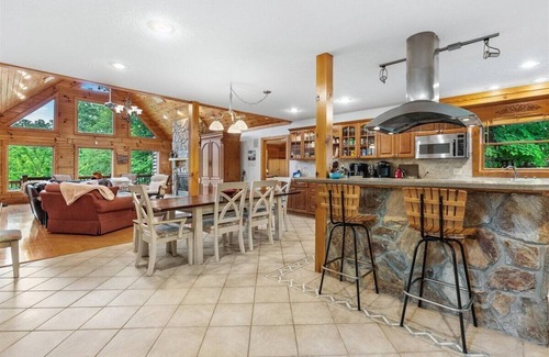 Bracey House | Docksology | Log Cabin Retreat | Sleeps 21