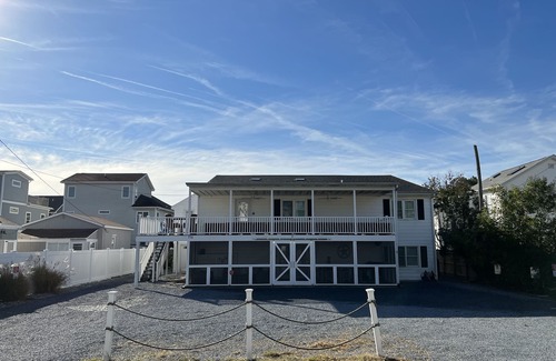 Rehoboth by the Sea Condo | Dog-Friendly 2-floor Dewey Beach condo, steps away from beach, sleeps 10