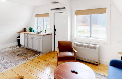 Essex Junction House | Dog-friendly A-frame with private washer/dryer, firepit, WiFi, & kitchen