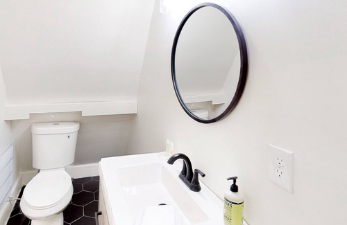 Essex Junction House | Dog-friendly A-frame with private washer/dryer, firepit, WiFi, & kitchen