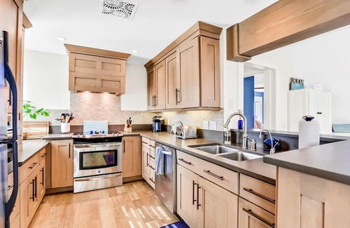 Bethune Beach House | Dog-friendly beachfront home with beach access, grill, balconies, & ocean views