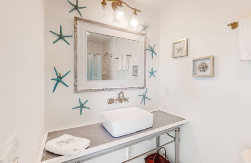 Plantation House | Dog-friendly beachfront home with private pool, on-site pool, gym, & central AC