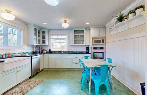 Rockaway Beach House | Dog-friendly beach home with firepit, private hot tub, beach access & arcade