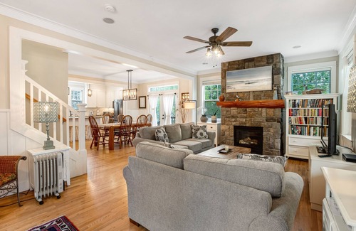 Olivia Beach House | Dog-Friendly Beach House with Free WiFi, a Furnished Deck, Hot Tub, & Grill