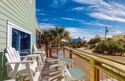 Cape San Blas House | Dog-friendly beach house with a private pool, firepit, AC, & washer/dryer