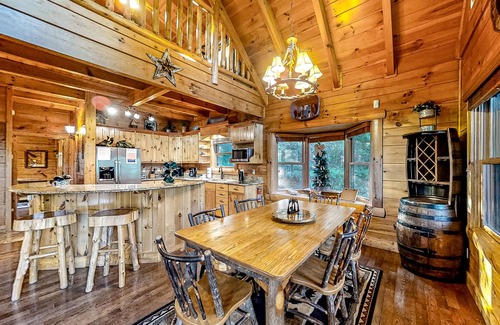 Gatlinburg - Pigeon Forge Cabin | Dog-friendly cabin w/private hot tub, community pool, & Free Attraction Tickets