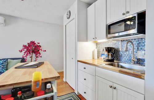 Charlevoix Condo | Dog Friendly | Downtown Charlevoix Condo | Indoor/Outdoor Pool | Sleeps 4
