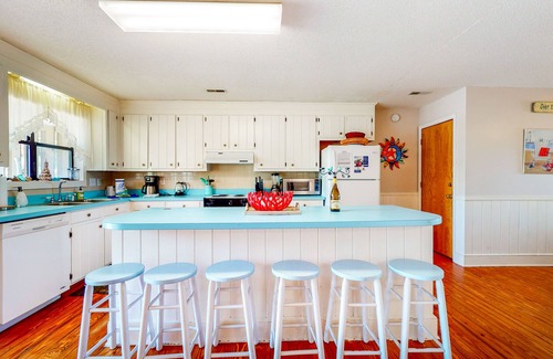 Edisto Island House | Dog-friendly duplex with sound views, screened porch, WiFi and dock