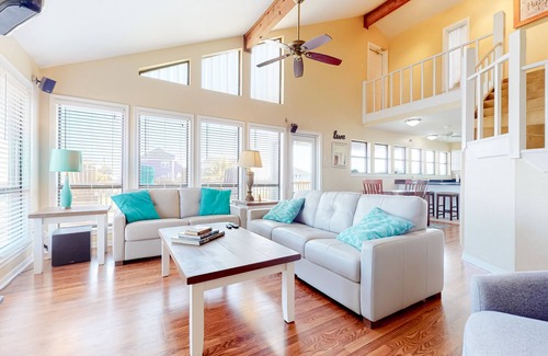 Port Bolivar House | Dog-friendly, Gulf-view beach house with outdoor areas & washer/dryer