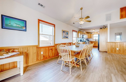 Kill Devil Hills House | Dog-friendly home near the beach with private hot tub, foosball, shuffleboard