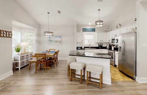 Seagrove Beach House | Dog-friendly home with pool, patio, & washer/dryer