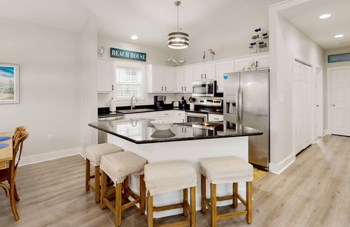 Seagrove Beach House | Dog-friendly home with pool, patio, & washer/dryer