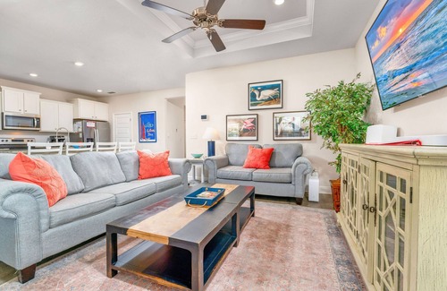 Port St. Joe House | Dog-Friendly, Heated Pool, Water Views, Near City!