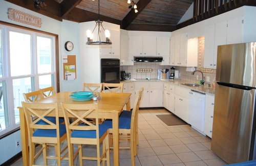 North Litchfield Beach House | Dog friendly* home with screened porch located second row at North Litchfield Beach.