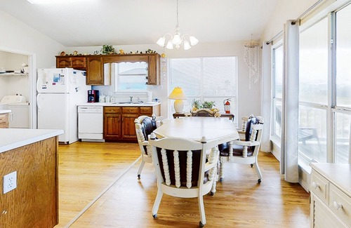 Fort Morgan House | Dog-friendly home near the beach with grill, central AC & balcony