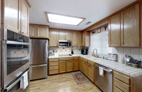 Shaver Lake House | Dog-Friendly Home Surrounded by Nature w/Private Decks, Game Room - Near Tennis