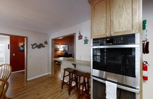 Shaver Lake House | Dog-Friendly Home Surrounded by Nature w/Private Decks, Game Room - Near Tennis