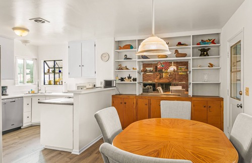 West Mesa House | Dog-friendly home with guest house, enclosed backyard, firepit, streaming, W/D
