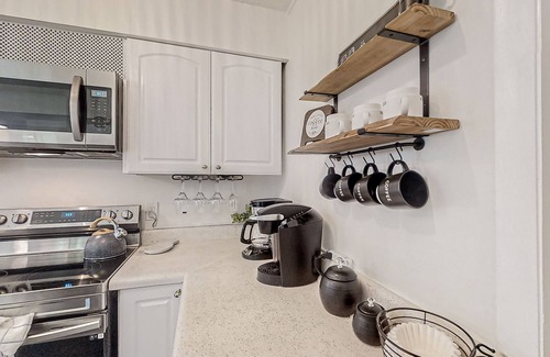 St. Augustine South House | Dog-friendly home with fenced yard, patio, grill, & park across the street