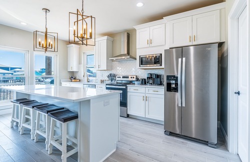 Gulf Shores House | Dog-friendly home w/water view, shared pool, grill & EV charger, walk to beach