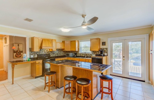 Holiday Harbor House | Dog-friendly home with private pool, patio, bar, & new 300-ft dog park