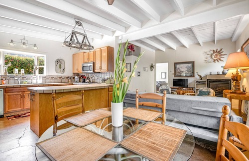 Inglenook Cabin | Dog-friendly home with deck & firepit - half a mile to beach