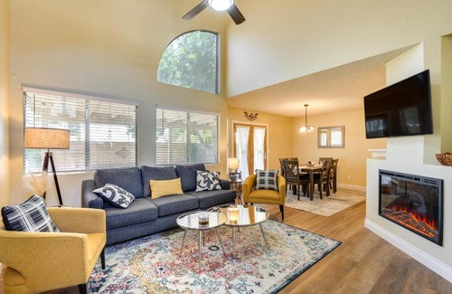 Paradise Valley Village House | Dog-Friendly Home with Gas Fire Pit in North Phoenix