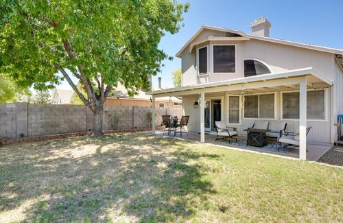 Paradise Valley Village House | Dog-Friendly Home with Gas Fire Pit in North Phoenix