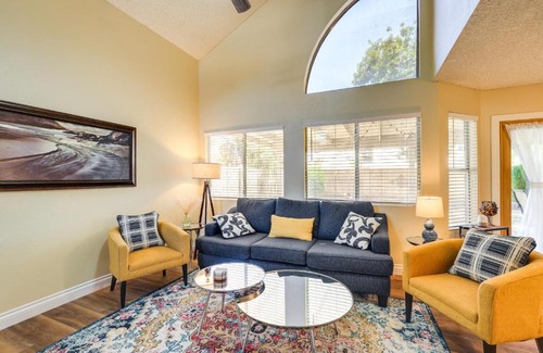Paradise Valley Village House | Dog-Friendly Home with Gas Fire Pit in North Phoenix