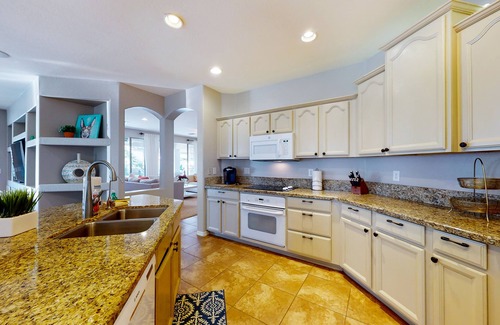 Chandler House | Dog-friendly home with private pool, grill, firepit, pool spa, & enclosed yard