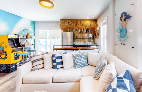 Ocean Sands House | Dog-friendly home with private saltwater pool & hot tub - walk to the beach